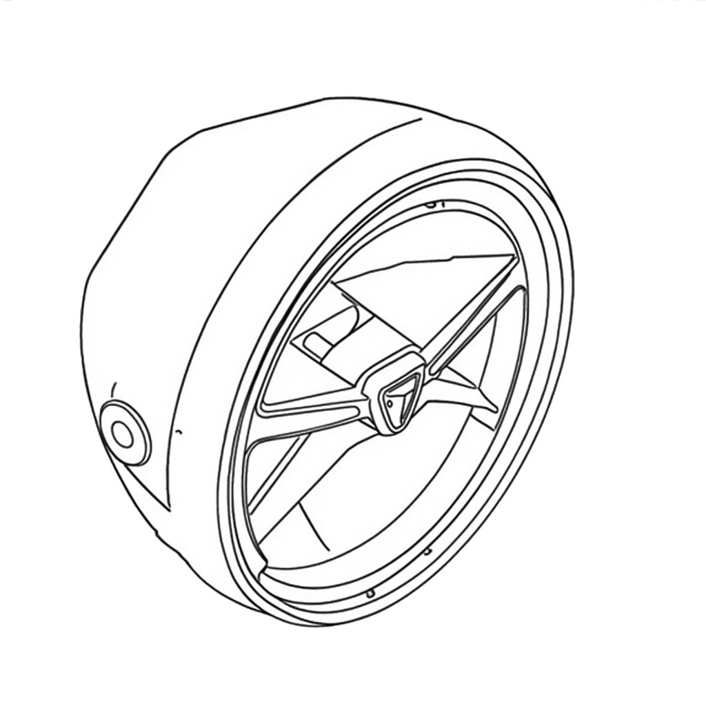 Unità Faro Honda OEM